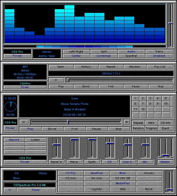 CD Spectrum Pro Screenshot